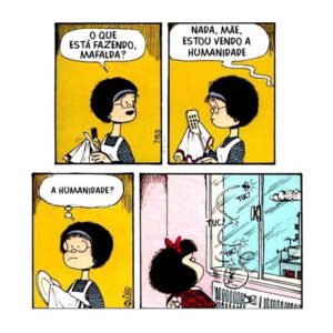 Observando a humanidade com Mafalda e outras criações brilhantes de Quino
