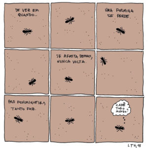 Formigas, a evolução da comunicação e outros quadrinhos aleatórios