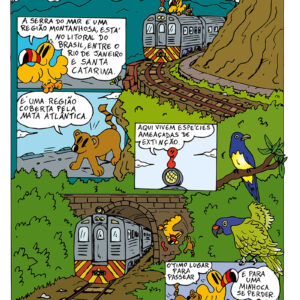 Quadrinhos: aprendendo sobre a natureza com o Tucano Ecologista