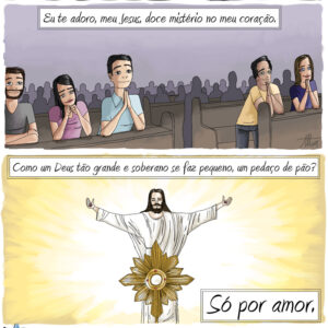 Eu te adoro, meu Jesus, doce mistério no meu coração