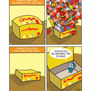 A revolta com a caixa de bombons e outros quadrinhos que incomodam