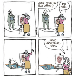 Laerte Coutinho mostra o que é viver de arte
