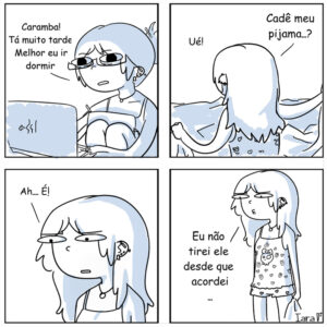 Uma mulher que não tira o pijama e outros quadrinhos Iara Naika
