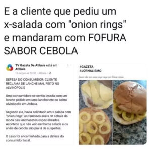 Clientes lesados em todos os sentidos e a gente rindo do que não deve