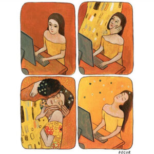 Um elogio virtual e outros quadrinhos amáveis