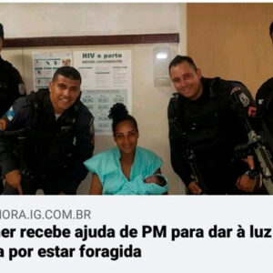 Um parto arriscado que assustou a internet