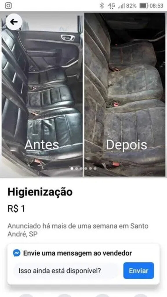 Um serviço sujo.