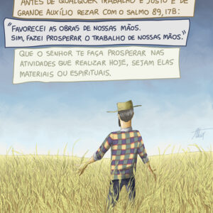 Antes de qualquer trabalho, peçamos que Deus faça a sua obra em nós