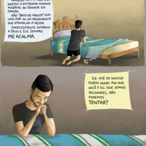 Não deixe que as dores e distrações te afastem de Deus
