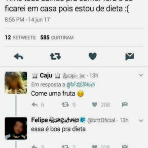 Aquela indireta sutil e forte