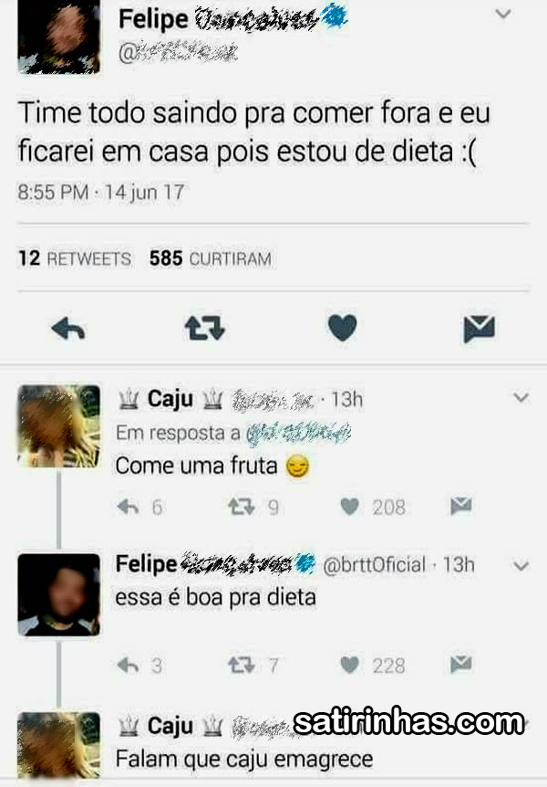 Aquela indireta sutil e direta