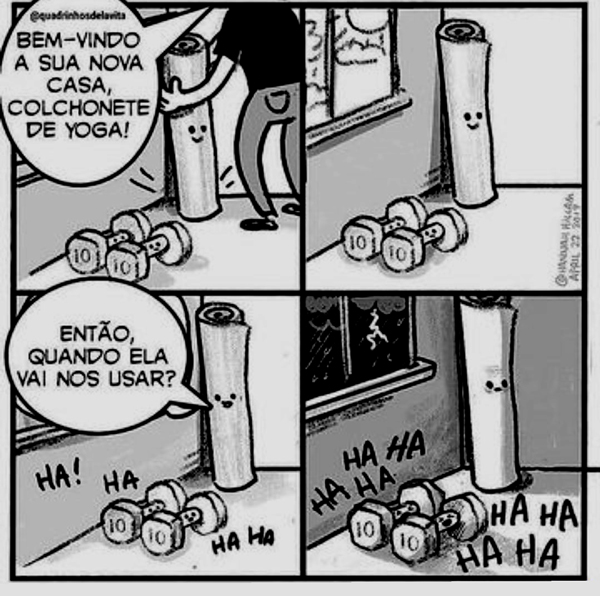 Sobre atividade física em casa