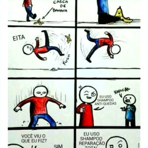 Aquela tirinha com trocadalhos