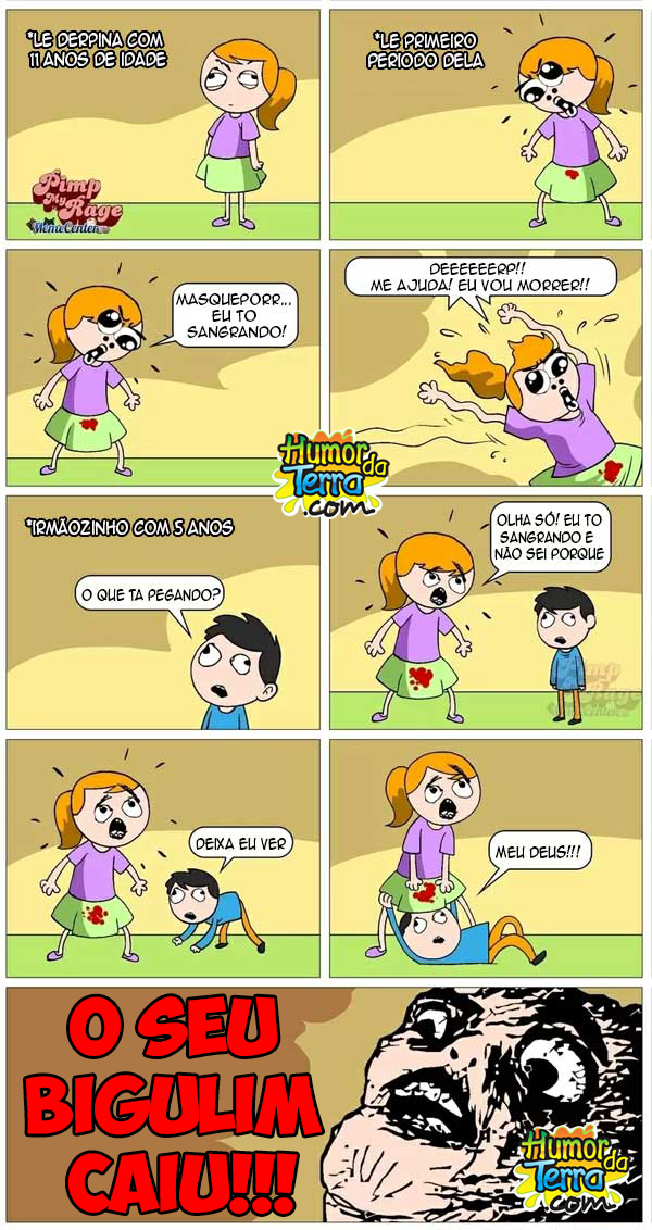 Ajudando a irmã com a primeira menstruação