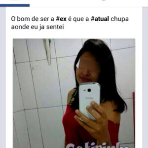 Ela descobriu o lado bom de ser a ex