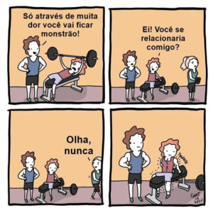 Sem dor, sem ganho