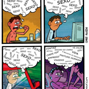No que os homens pensam o tempo todo?