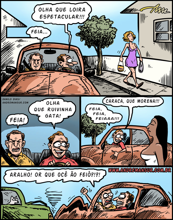 Esse soldado não pode ver um rabo de saia